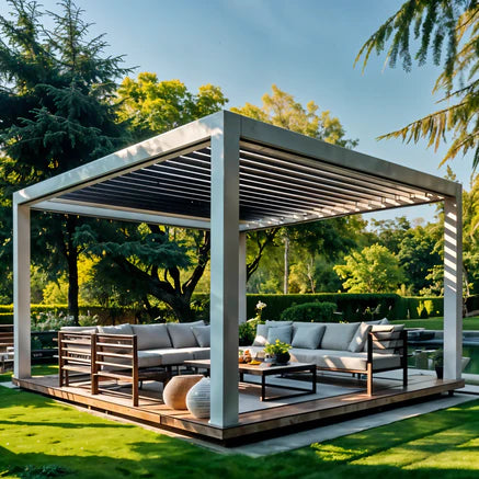 Terrassenüberdachung mit Montage