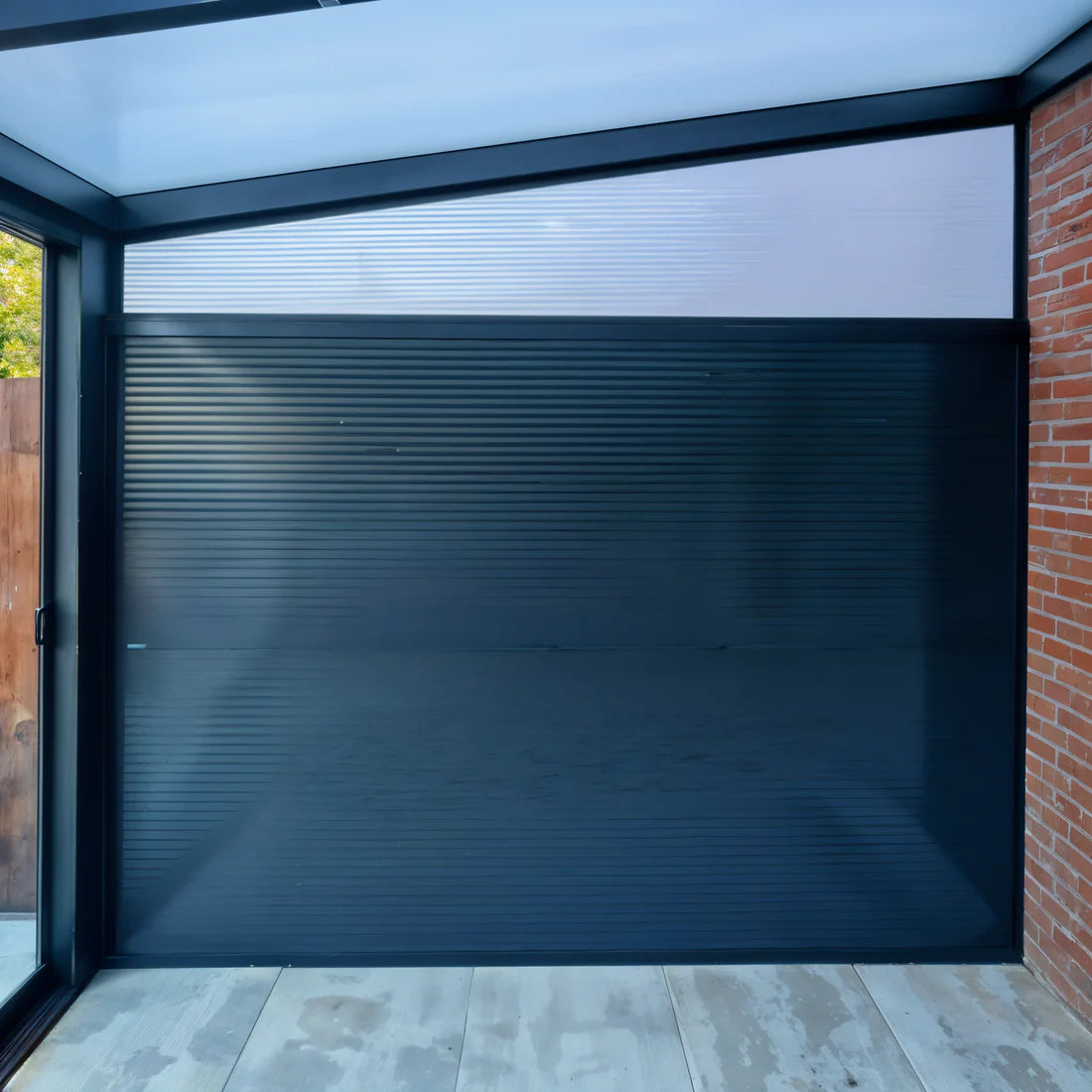 Terrassenüberdachung mit Montage