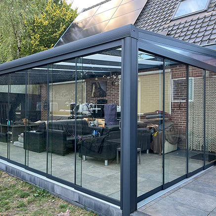 Terrassenüberdachung mit Montage
