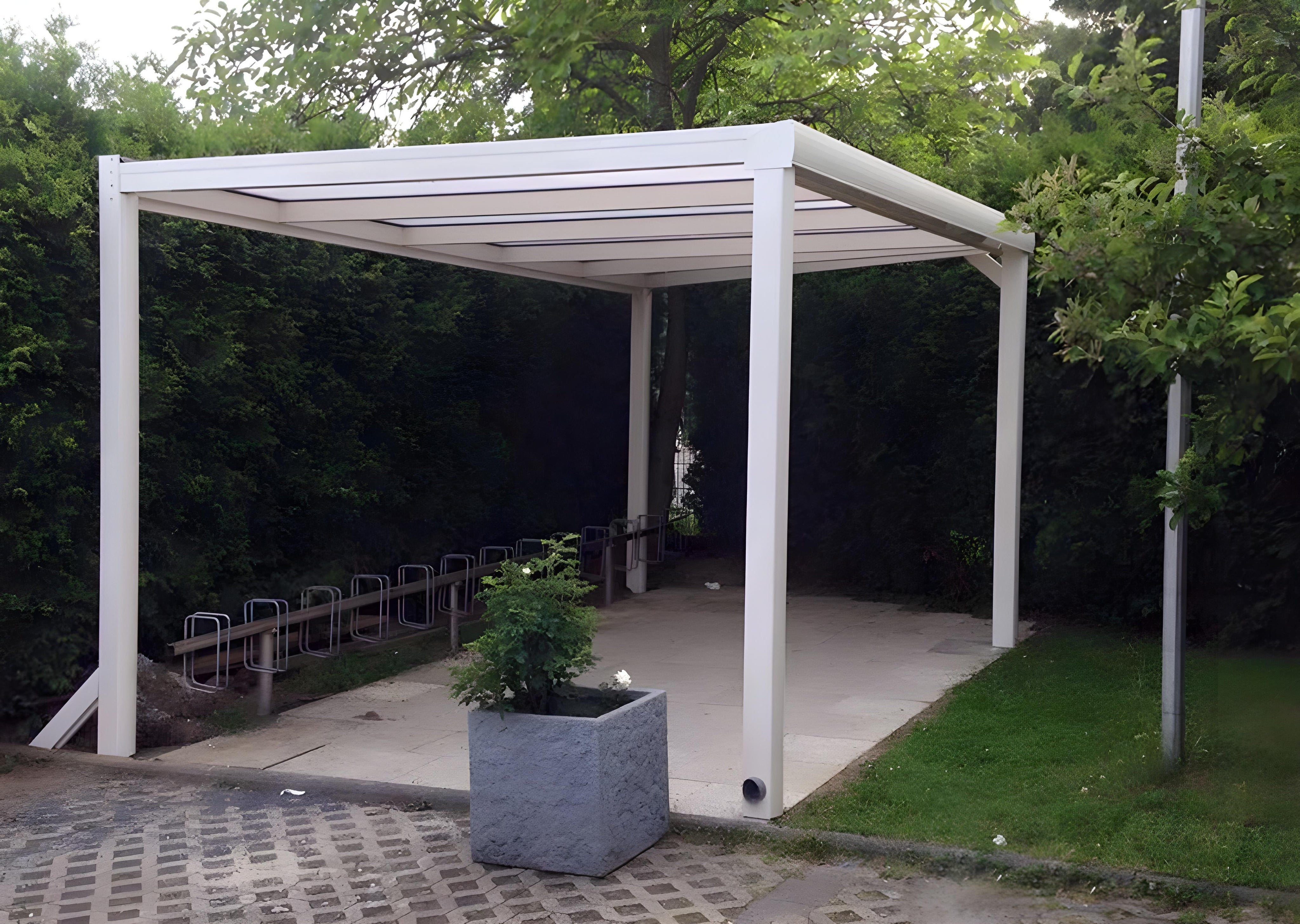 Alu Carport Freistehend nach mass