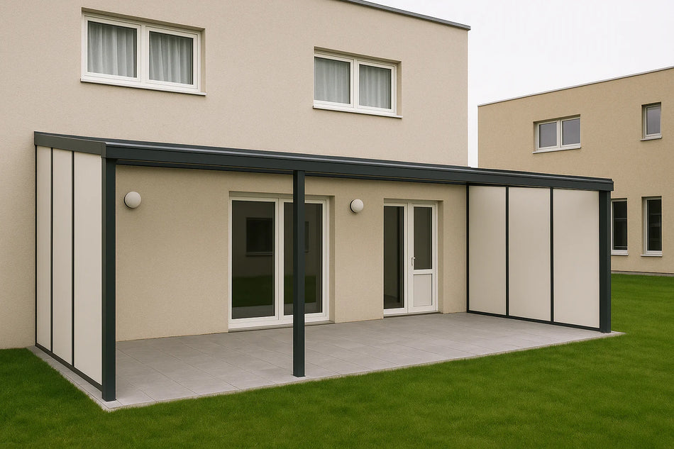 Terrassenüberdachung 450 cm x 250 cm