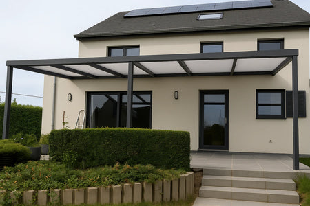 Terrassenüberdachung 450 cm x 300 cm