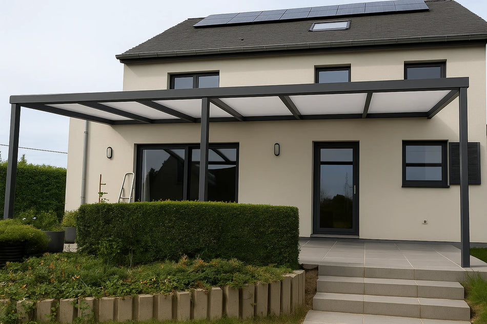 Terrassenüberdachung 450 cm x 300 cm