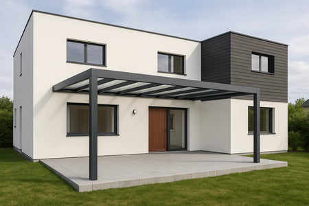 Terrassenüberdachung 450 cm x 300 cm