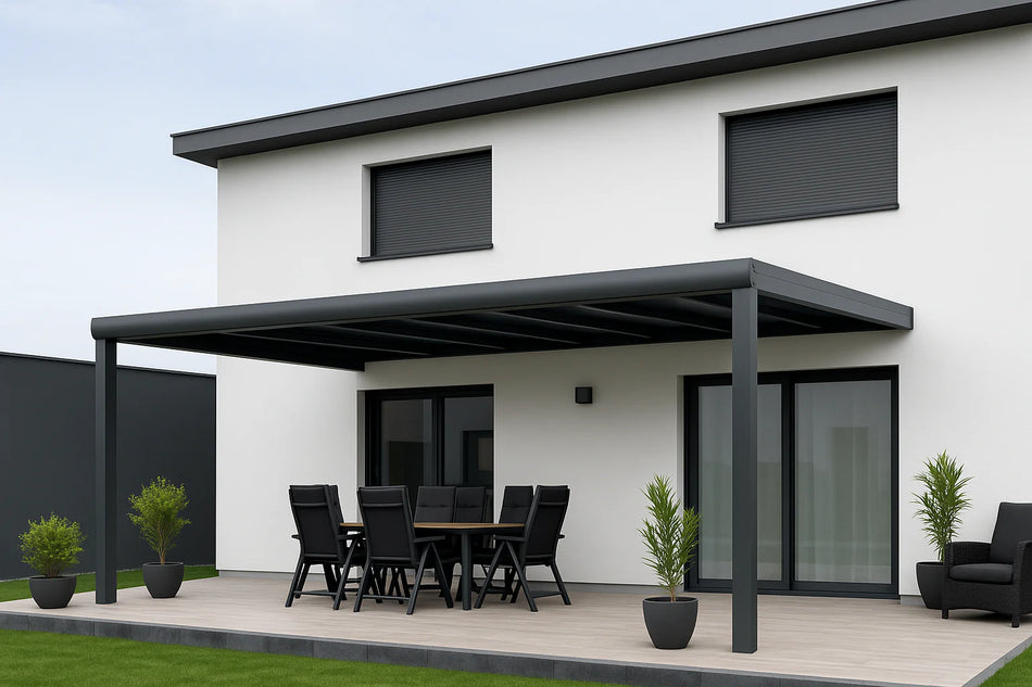 terrassenüberdachung glas